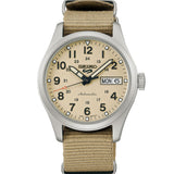 Seiko 5 Sports Field Automático Crema Acero 36,4 mm | SRPJ83K1