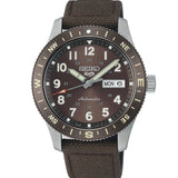 Seiko 5 Sports Field Series Automático Brújula Marrón Acero 41 mm | HDB009