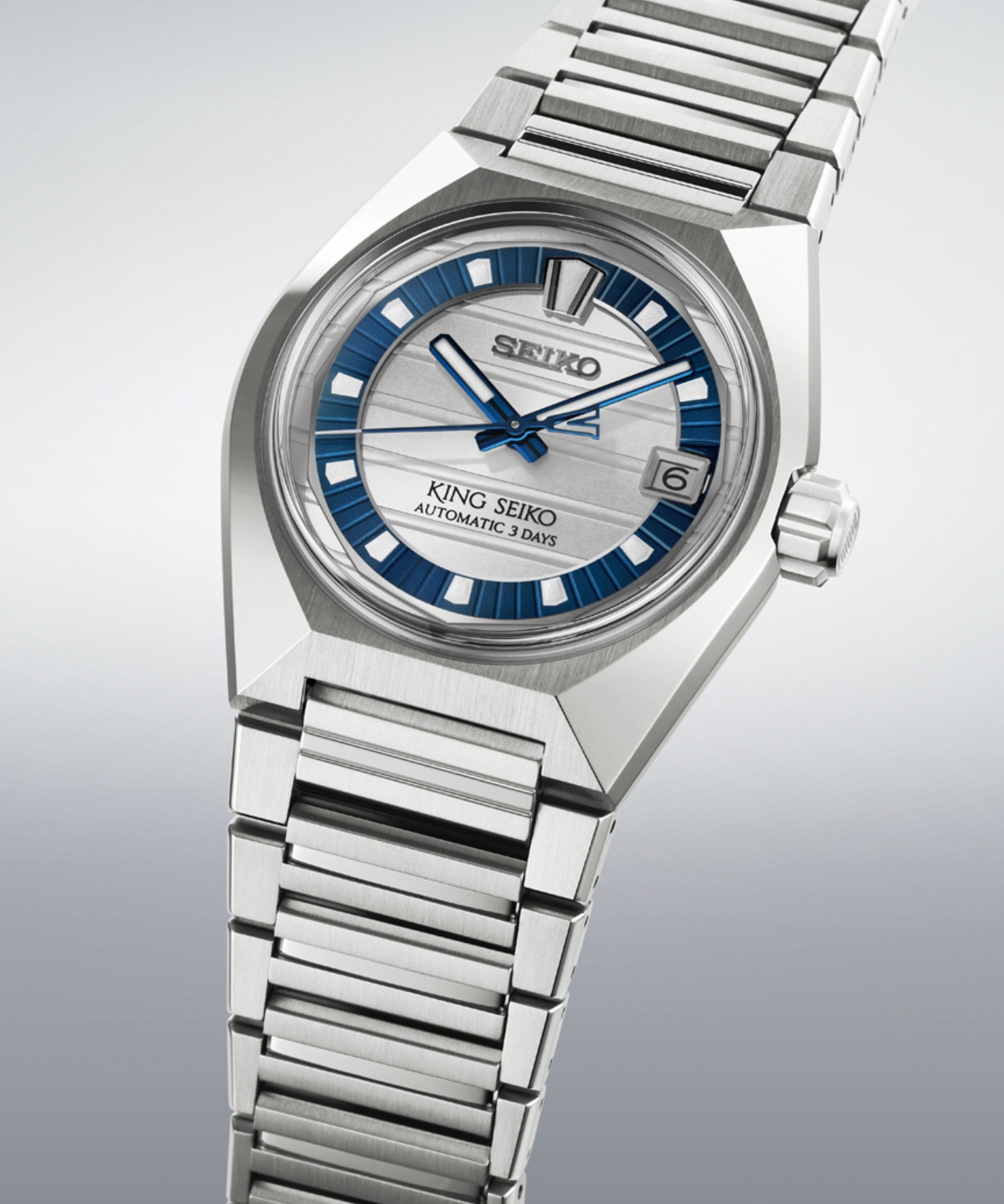 Seiko King Seiko VANAC Automático Edición Limitada Plateado Acero 41 mm | HKF004J1