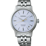 Seiko Presage Cocktail Time Automático Diamantes Azul Acero 34 mm | SRPL61J1