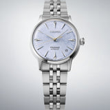 Seiko Presage Cocktail Time Automático Diamantes Azul Acero 34 mm | SRPL61J1
