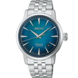 Seiko Presage Cocktail Time Emerald Mist Automático Azul Acero 38,5 mm | HCB001J1
