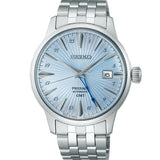 Seiko Presage Cocktail Time Skydiving GMT Automático Azul Acero 40,5 mm | SSK037J1