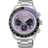 Seiko Prospex Speedtimer Cronógrafo Solar Edición Limitada 145 Aniversario Púrpura Acero 41,4 mm | HBJ005