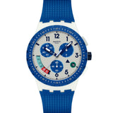 Swatch It'S Time! Cronógrafo Gris Polímero 42 mm | SUSM409