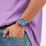 Swatch It'S Time! Cronógrafo Gris Polímero 42 mm | SUSM409