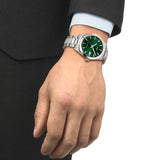 Tissot Gentleman Powermatic 80 Verde Acero 38 mm | T165.807.11.091.00