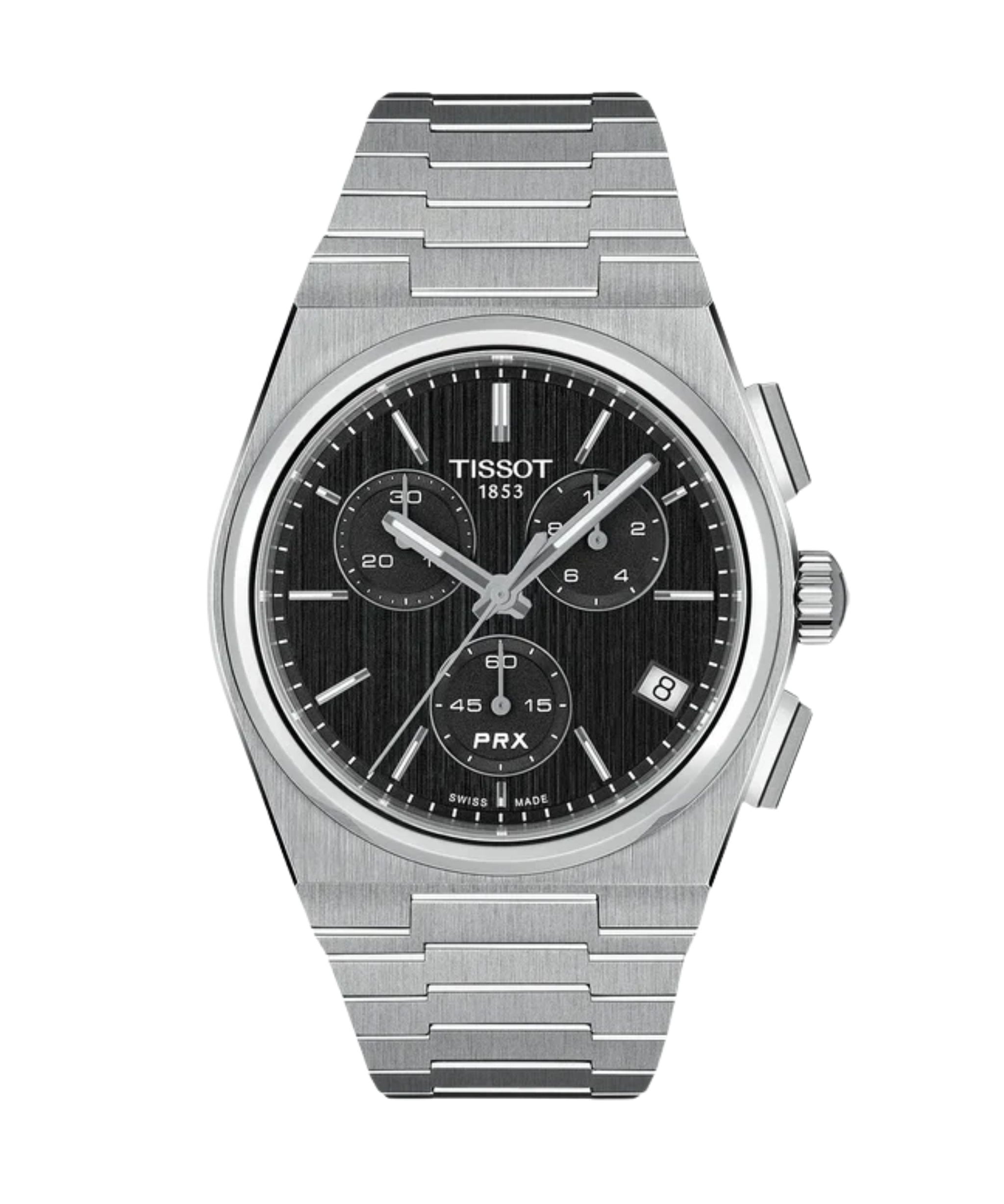 Tissot PRX Cronógrafo Negro Acero 41 mm | T137.417.11.051.00