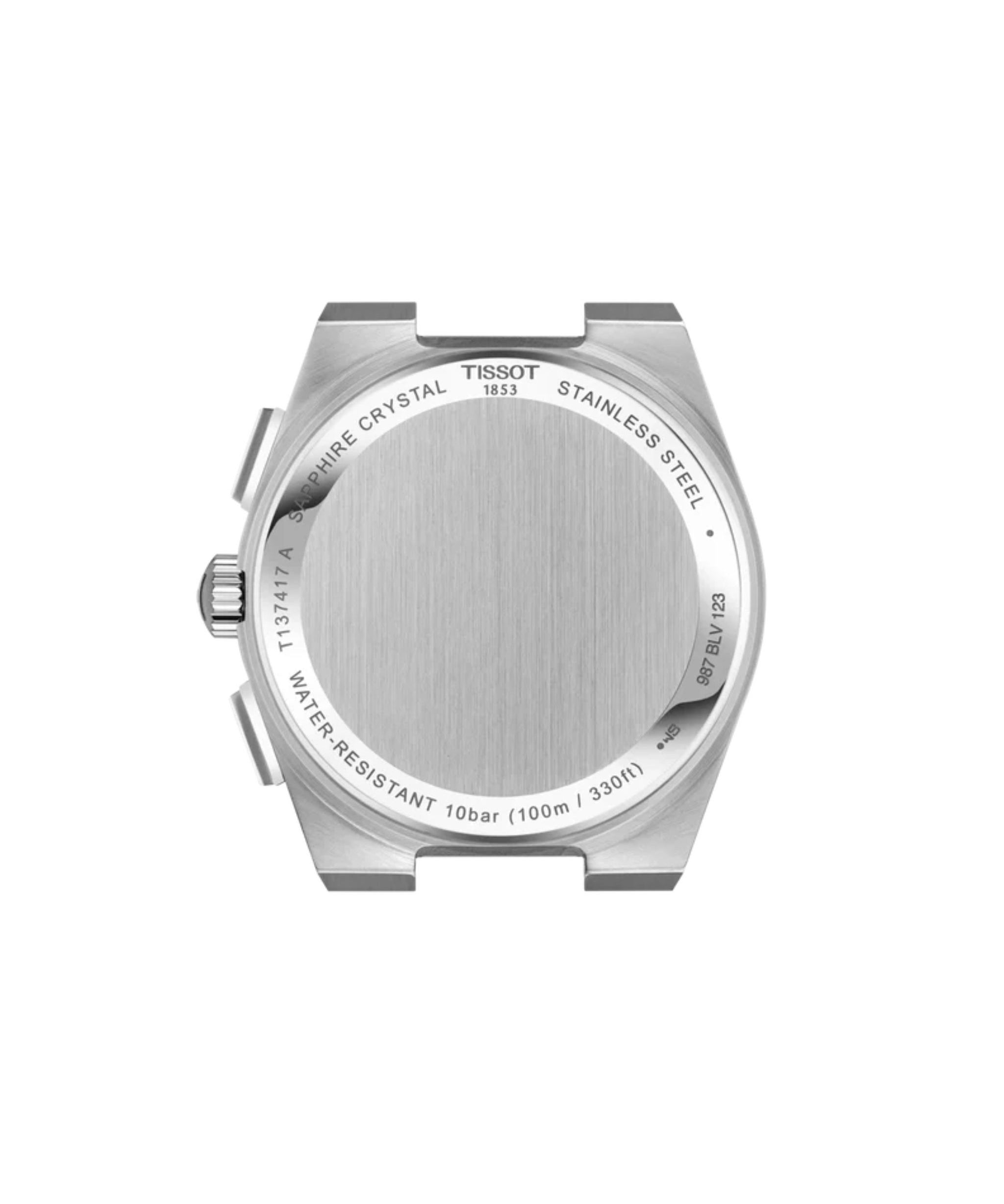 Tissot PRX Cronógrafo Negro Acero 41 mm | T137.417.11.051.00