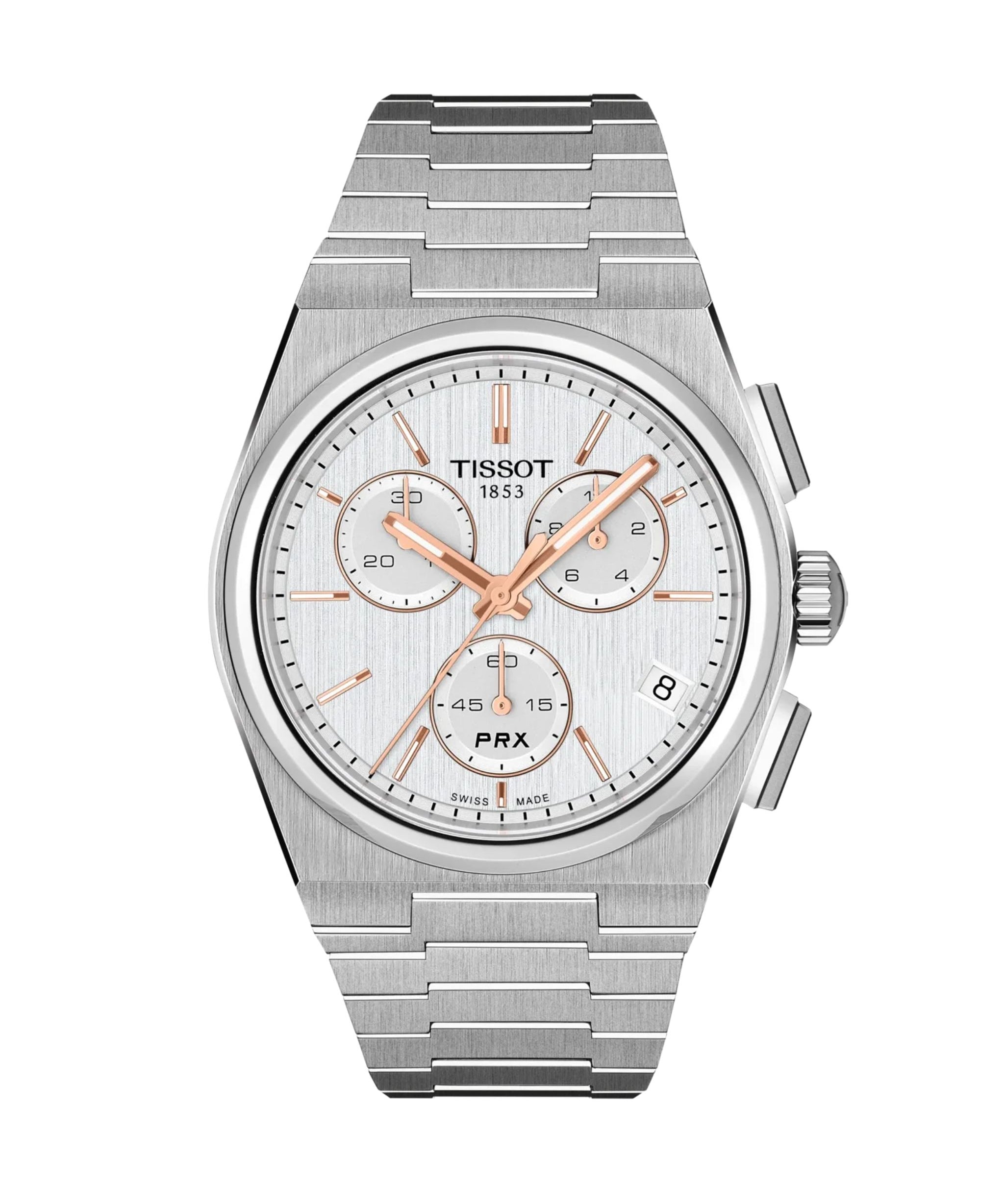 Tissot PRX Cronógrafo Plateado Acero 41 mm | T137.417.11.031.00