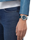 Tissot T-Race Cronógrafo Azul Acero 38 mm | T1418171704100