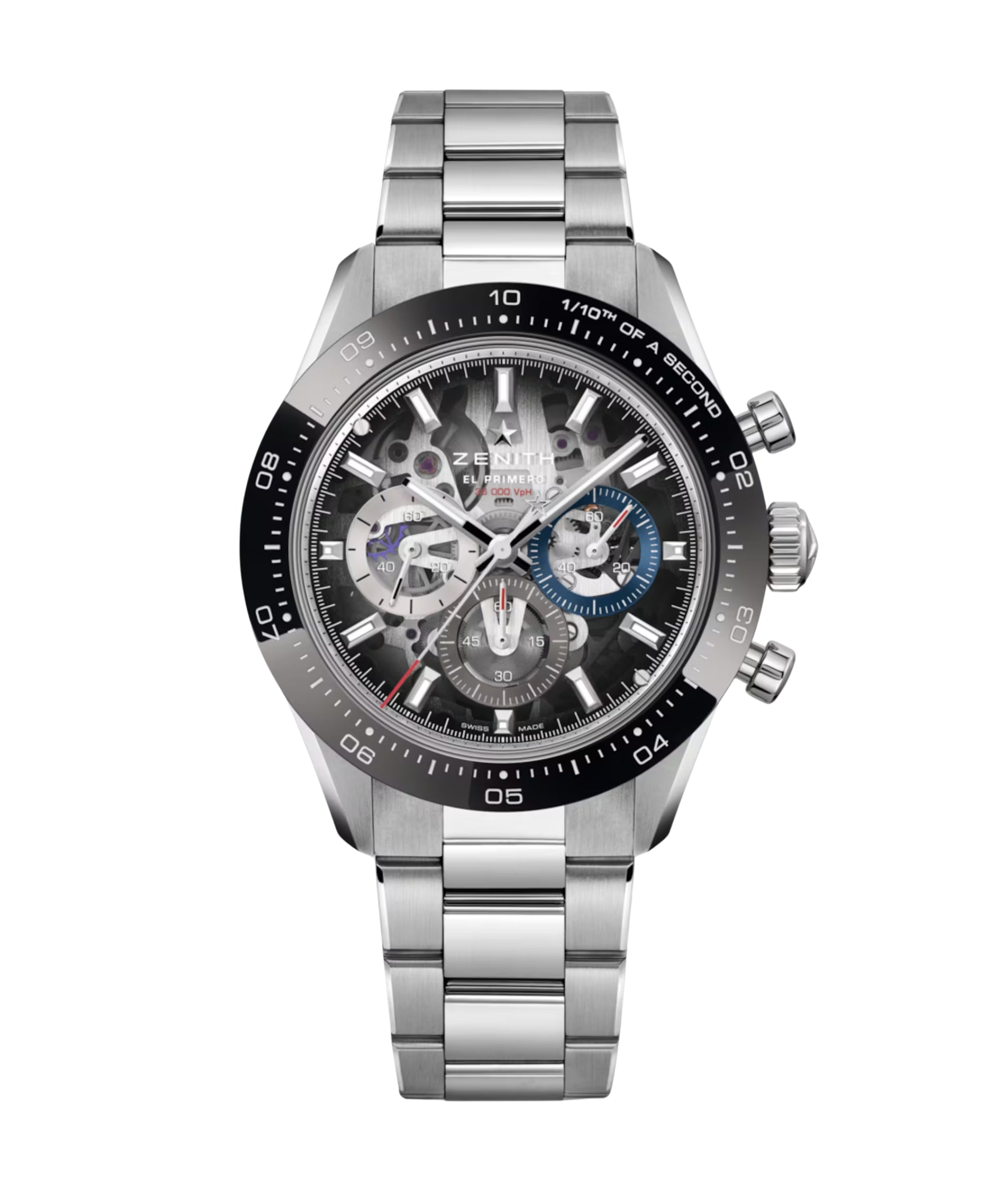 Zenith Chronomaster Sport Skeleton Cronógrafo Acero y Cerámica 41 mm | 03.3130.3600/01.M3130