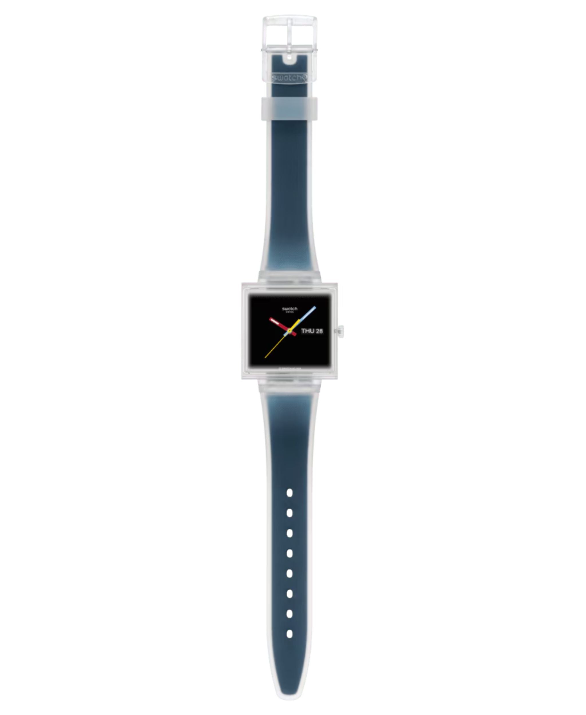 Swatch What If See Thru Black 41.80 mm | SO38K700