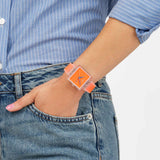 Swatch What If See Thru Orange 41.80 mm | SO38K704