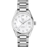 TAG Heuer Carrera Quartz 36 mm Madreperla Diamantes | WBK1318.BA0652